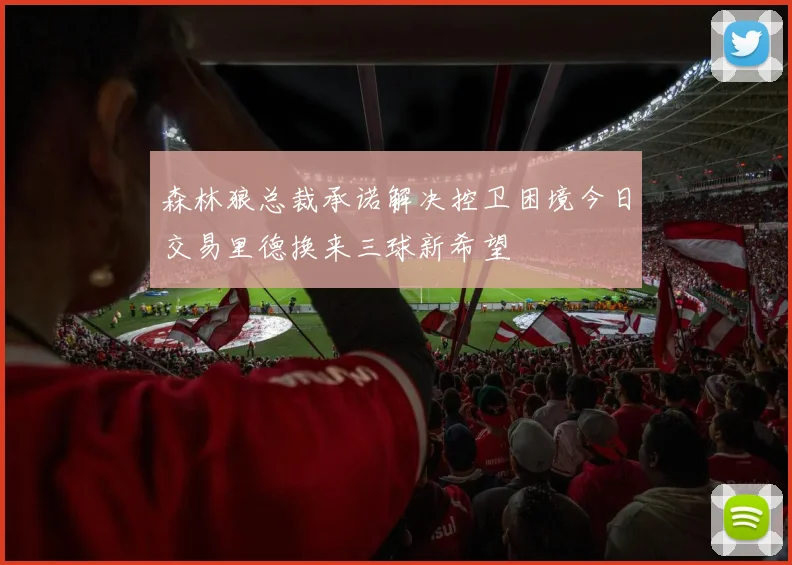 森林狼总裁承诺解决控卫困境今日交易里德换来三球新希望